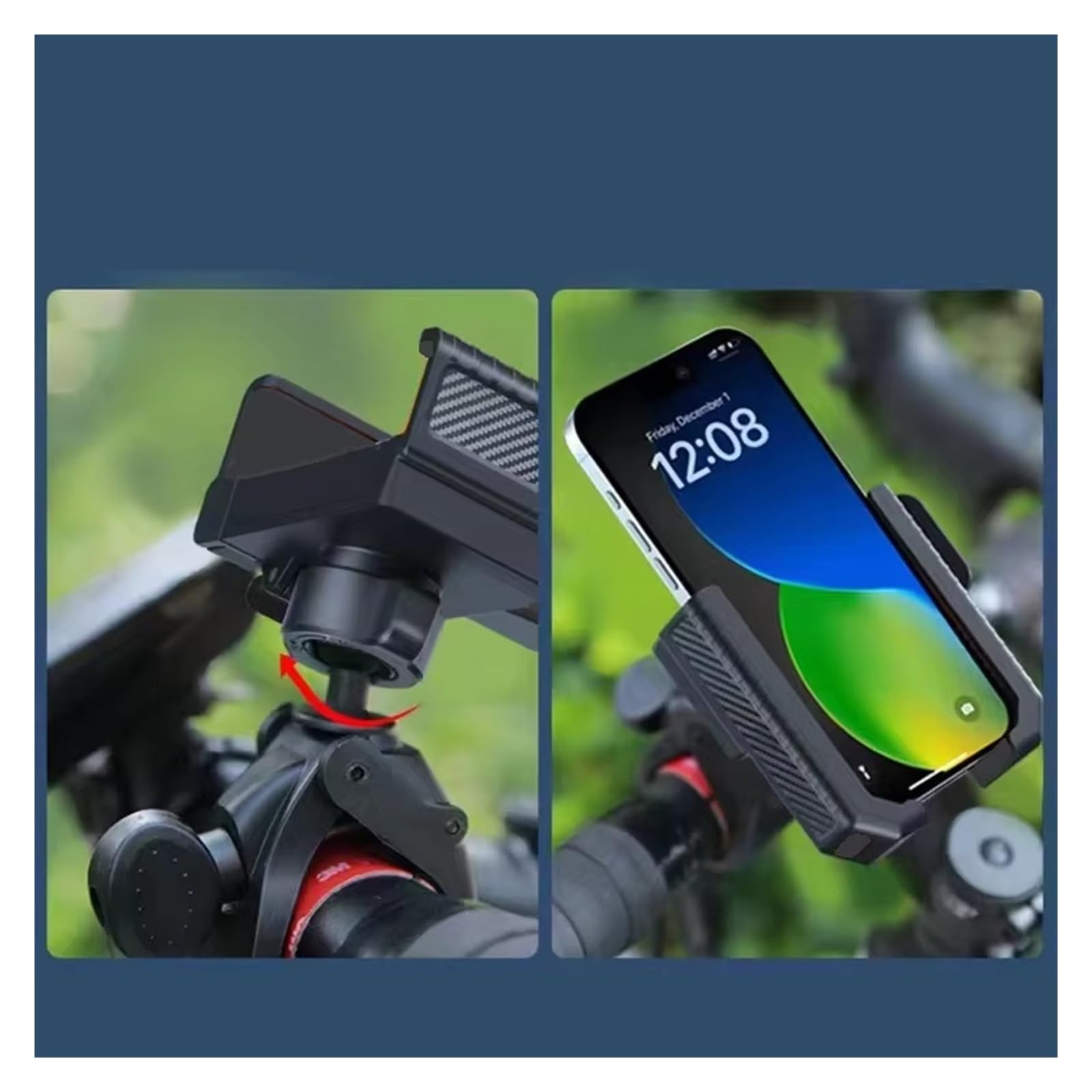 Staffa Navigazione GPS Supporto Per Telefono Bici Cellulare Manubrio Moto Universale Scooter ATV/UTV Supporto Gps Moto