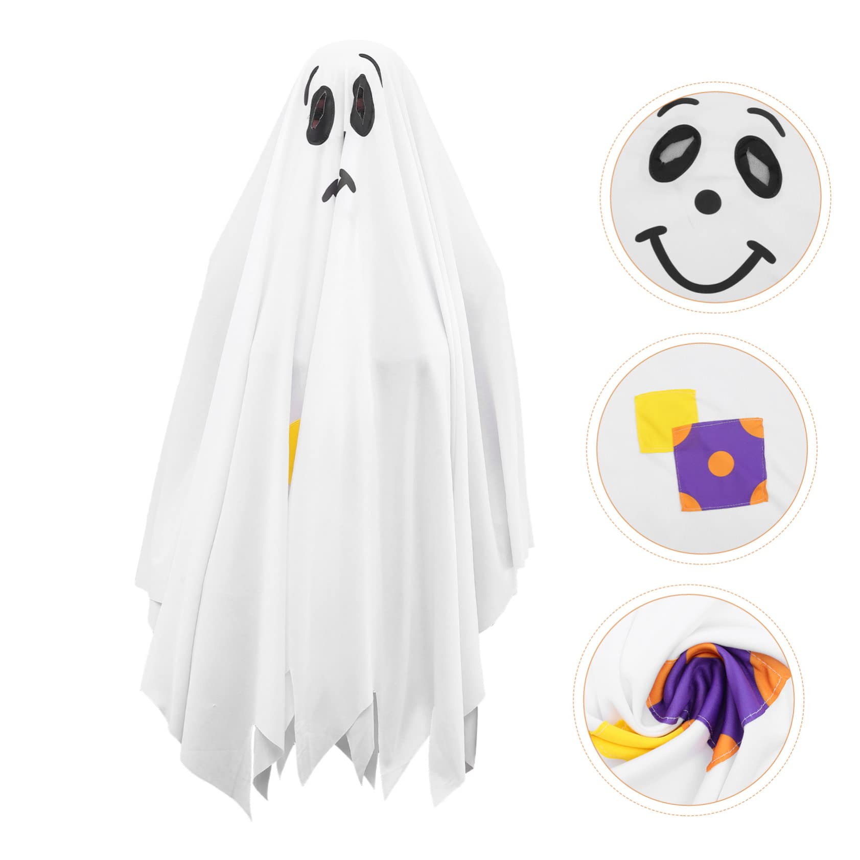 BESTYASH Capa Fantasma Disfraz De Cosplay Para Disfraz De De Halloween Para De Fantasma De a Para Poliéster