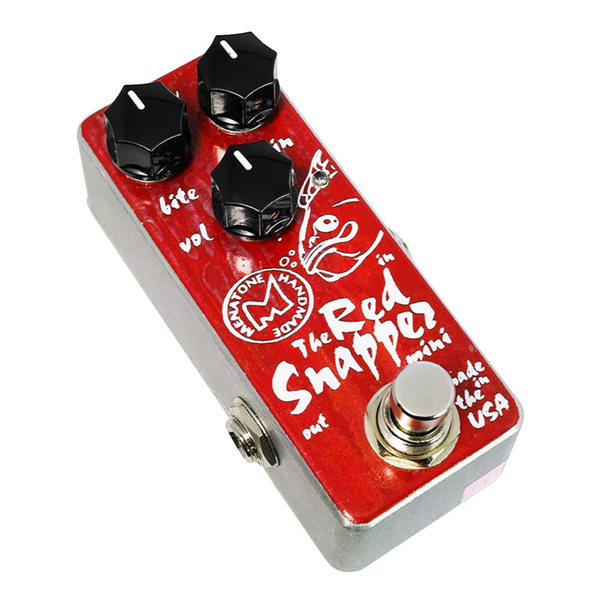 Amazon | Menatone Red Snapper Mini コンパクトエフェクター オーバー 
