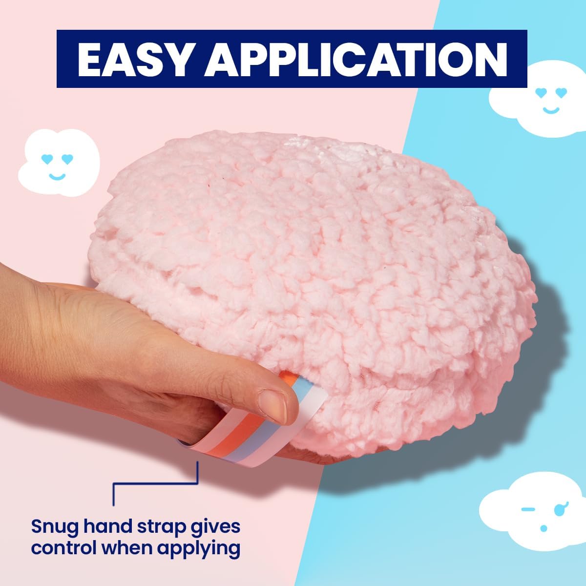 Megababe Body Powder Applicator - Dust Puff | Oversize (6” x 3”) Powder Puff | Powder Sold Separately - Image 4