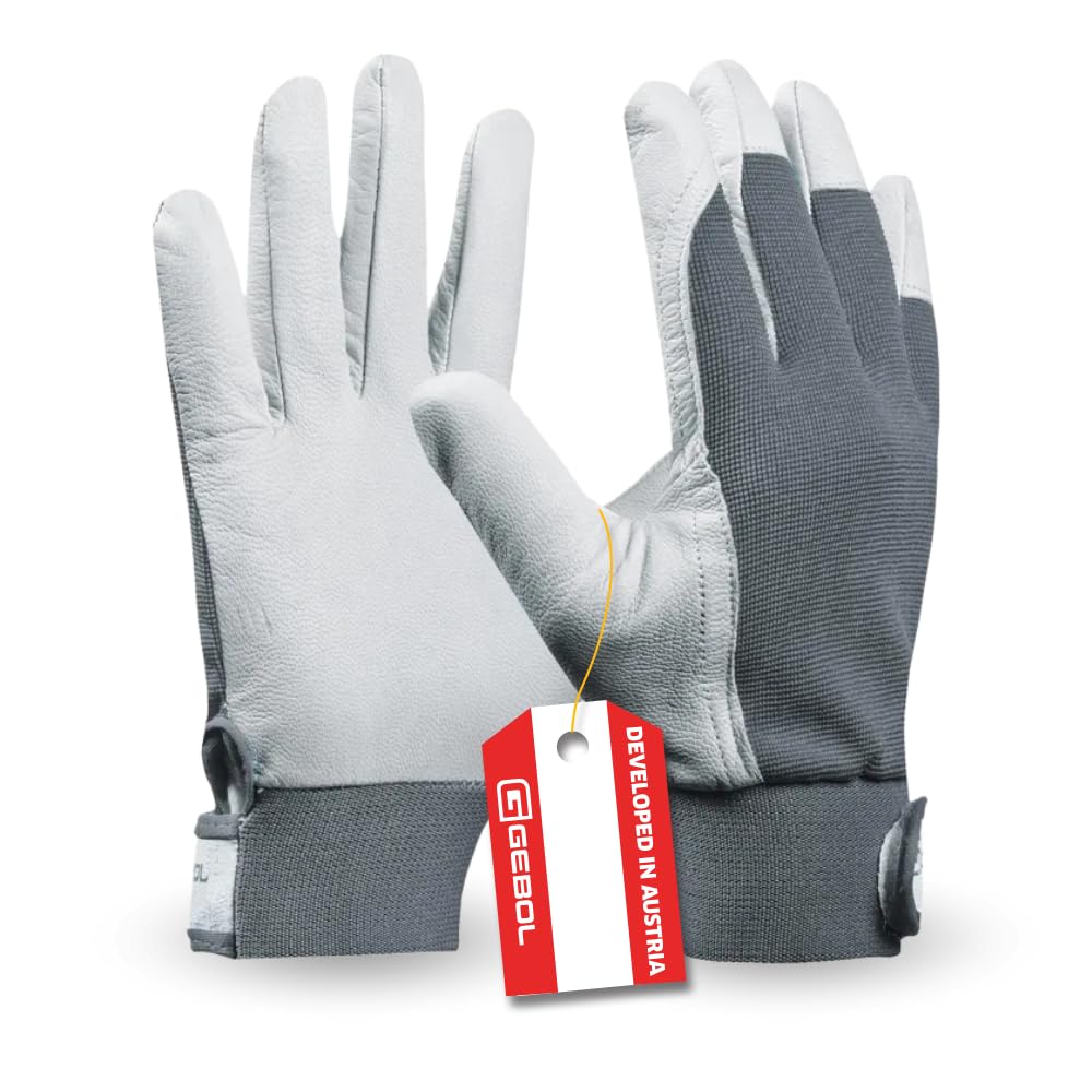 Gebol Uni Fit Comfort Gartenhandschuhe, Gr. 8/M, atmungsaktiv, Herren