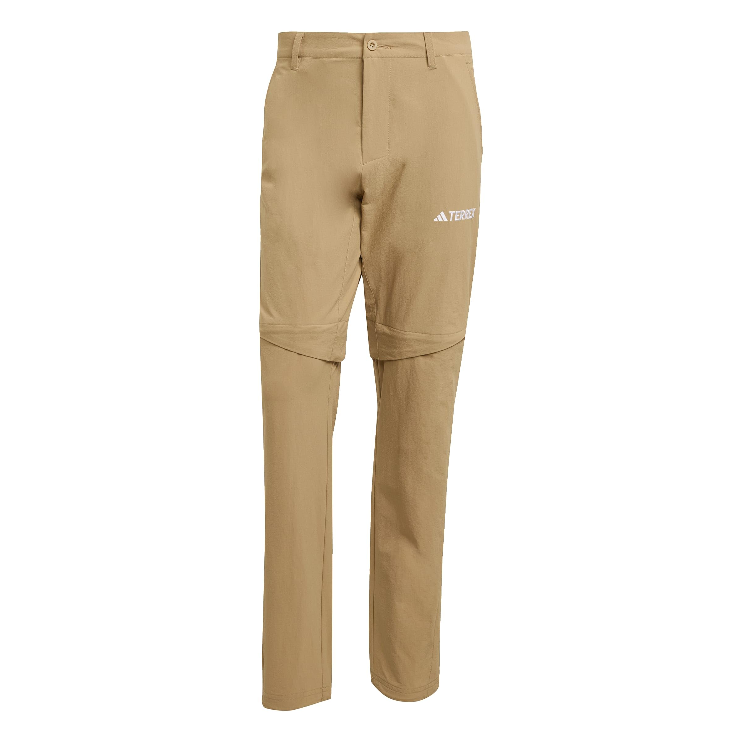 adidas Men's Terrex Multi Zip Off Pants, Cardboard, 36