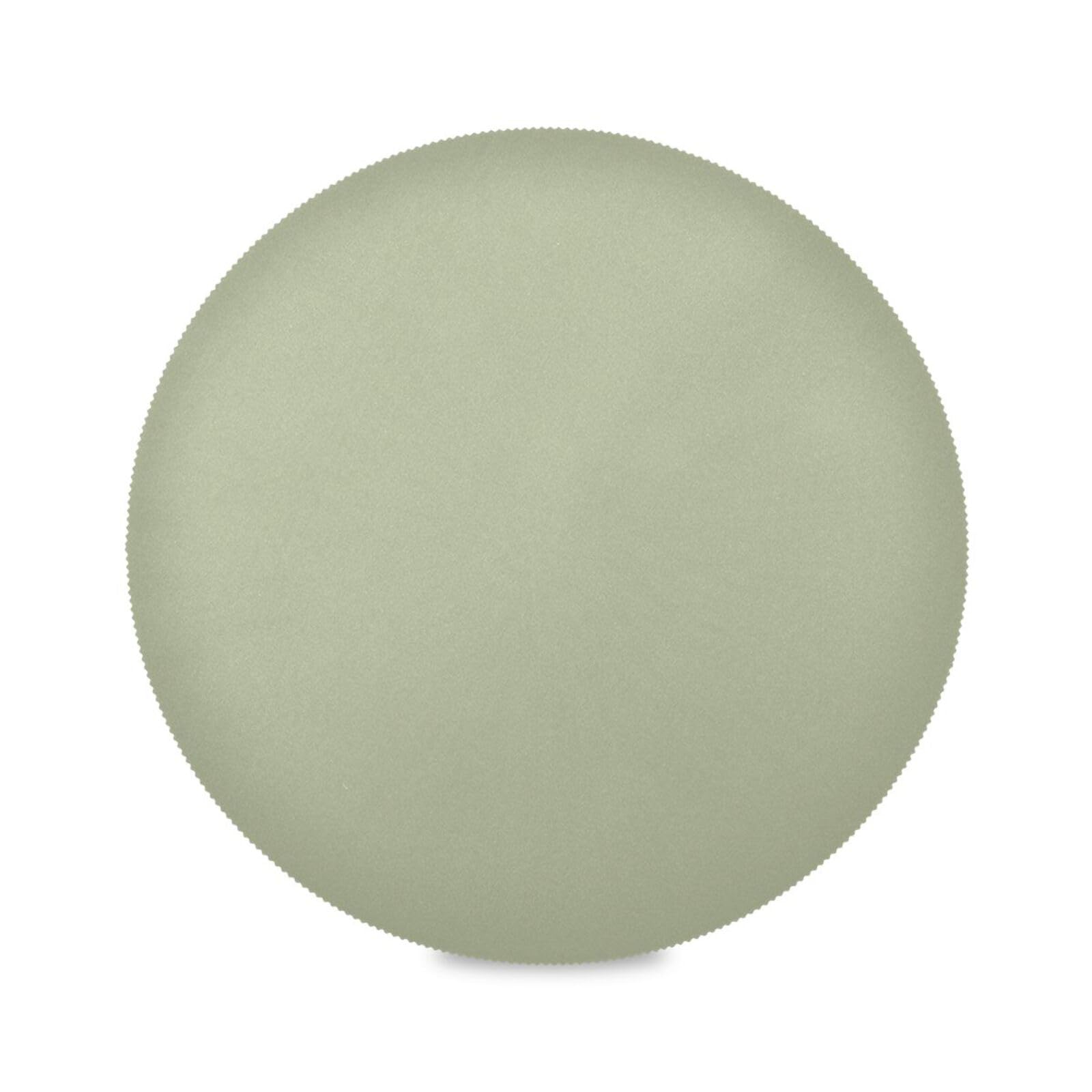 Ewusp Sage Green Round Placemats Set of 4 Non-Slip Table Mat Heat Resistant Placemat for Dining Table Kichen Party Table Diameter Decor 15.4 inch
