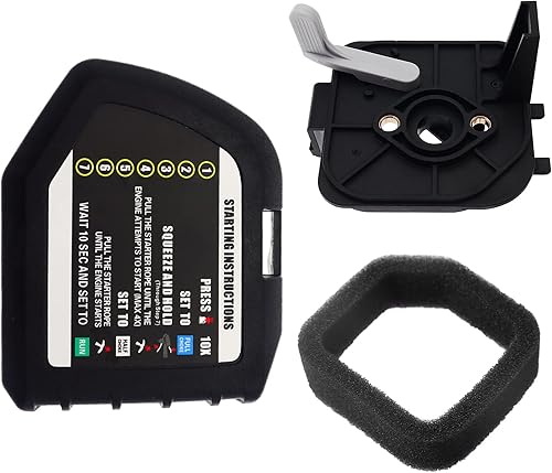 308649003 Cubierta del filtro de aire con conjunto de base de caja de aire para Ryobi RY25CSEMCVNM RY251PH RY254BC RY25PHEMC RY251PHVNM RY254BCVNM