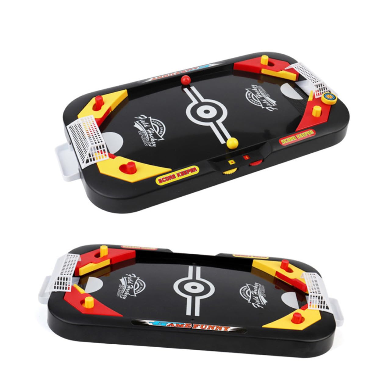 Baby-Foot et Table de Hockey sur Glace, Plastique Résistant aux Chocs, Mini Jeu de Sport de Table Interactif, Jeu Éducatif pour Garçon et Filles et Famille, Loisirs D’intérieur