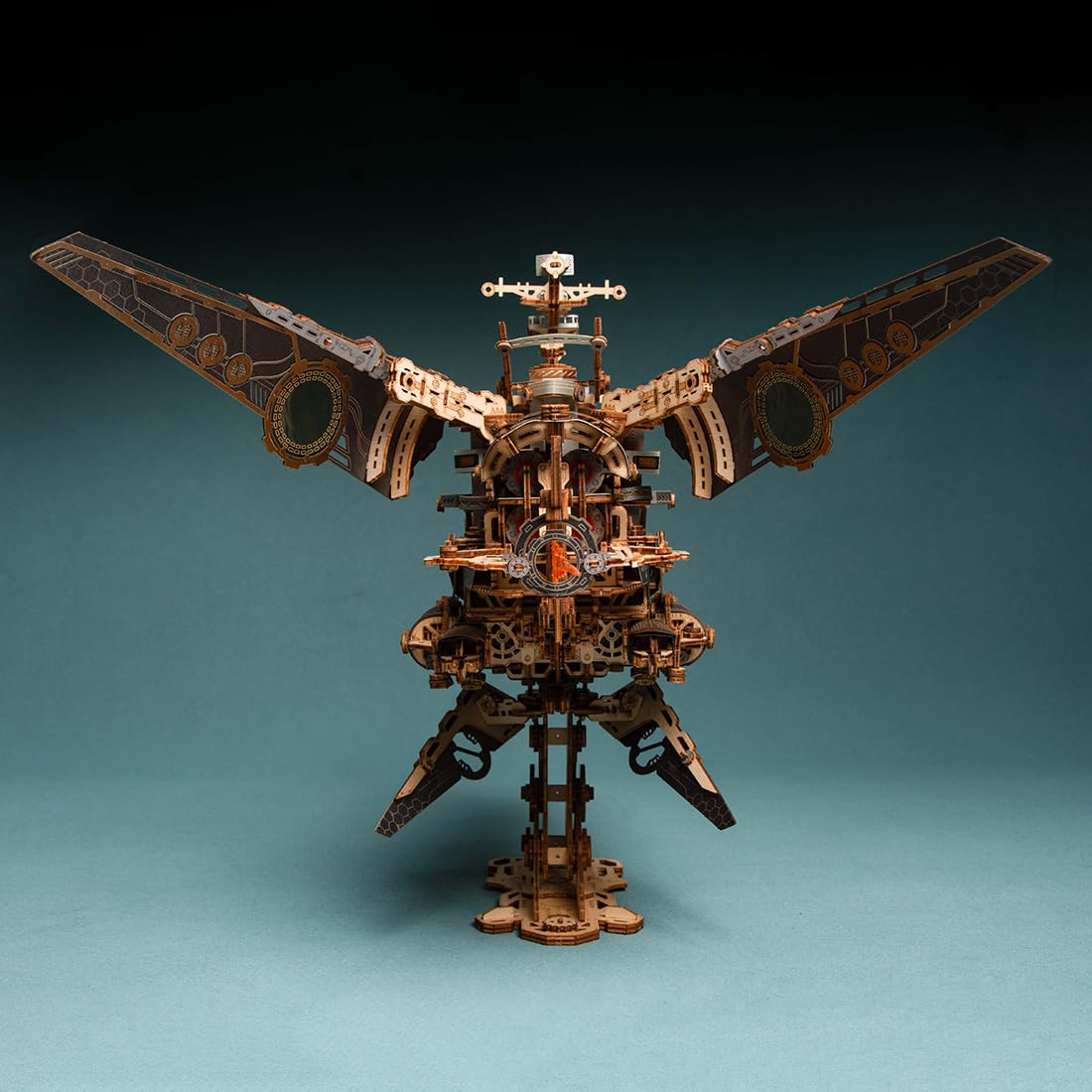 Dieselpunk - Juego de construcción de nave espacial 3D (912 piezas), color