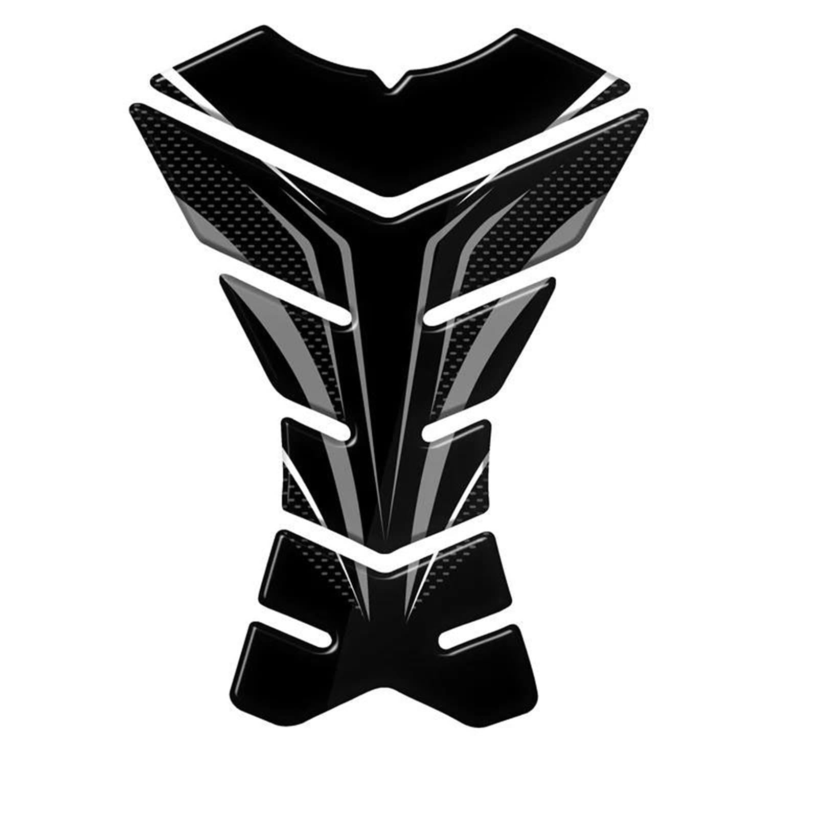 Motorcycle Tank Pad Protector Sticker Fish Bone Decal for Kawasaki ZX6R 636 ZX10R H2 H2R ER-6F ER-6N ZX1400 ZX14R ZZR1400