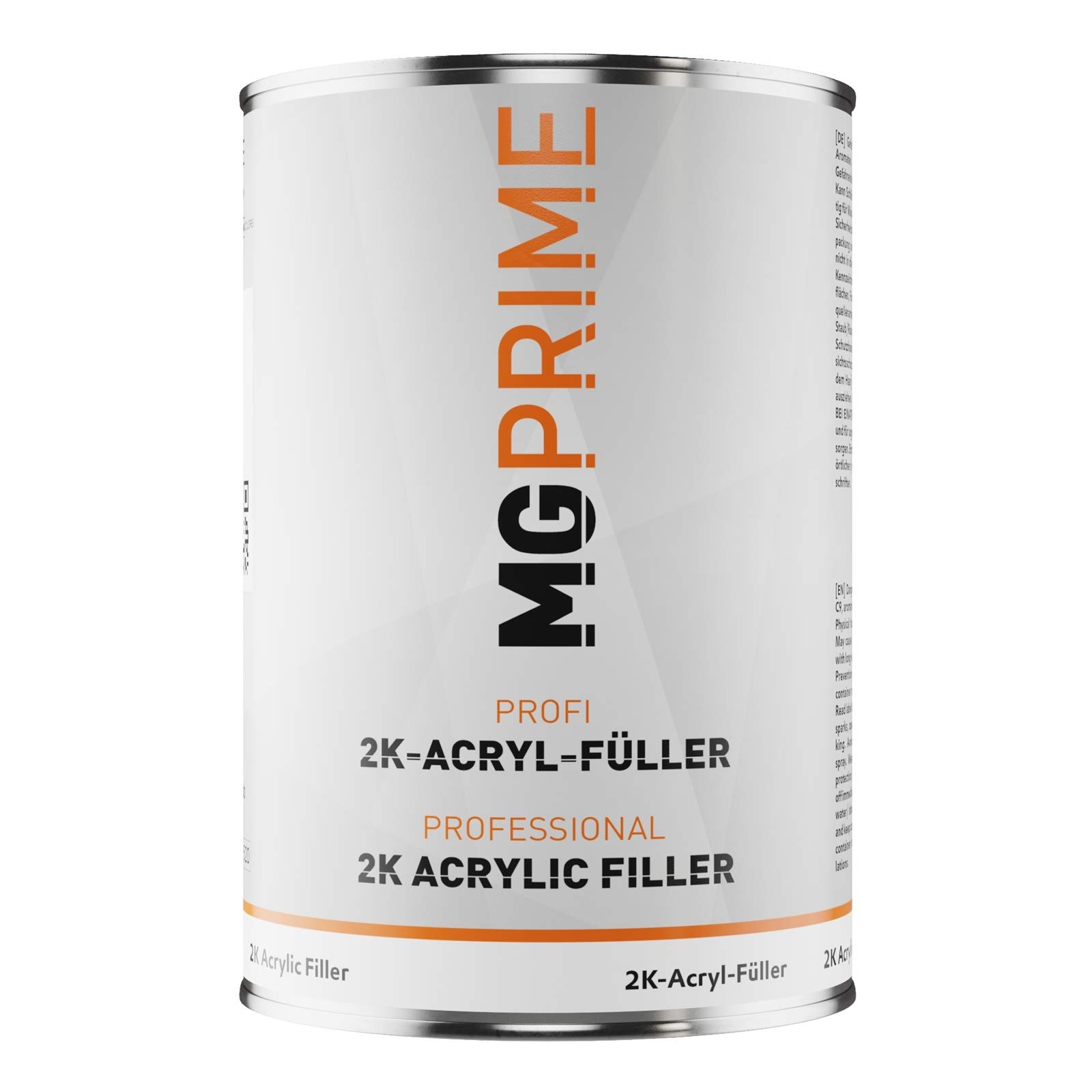 MG PRIME 2C Haut Solide apprêt kit/Primaire pour la Peinture de Voiture Gris - 1,3 kg apprêt epoxy & durcisseur