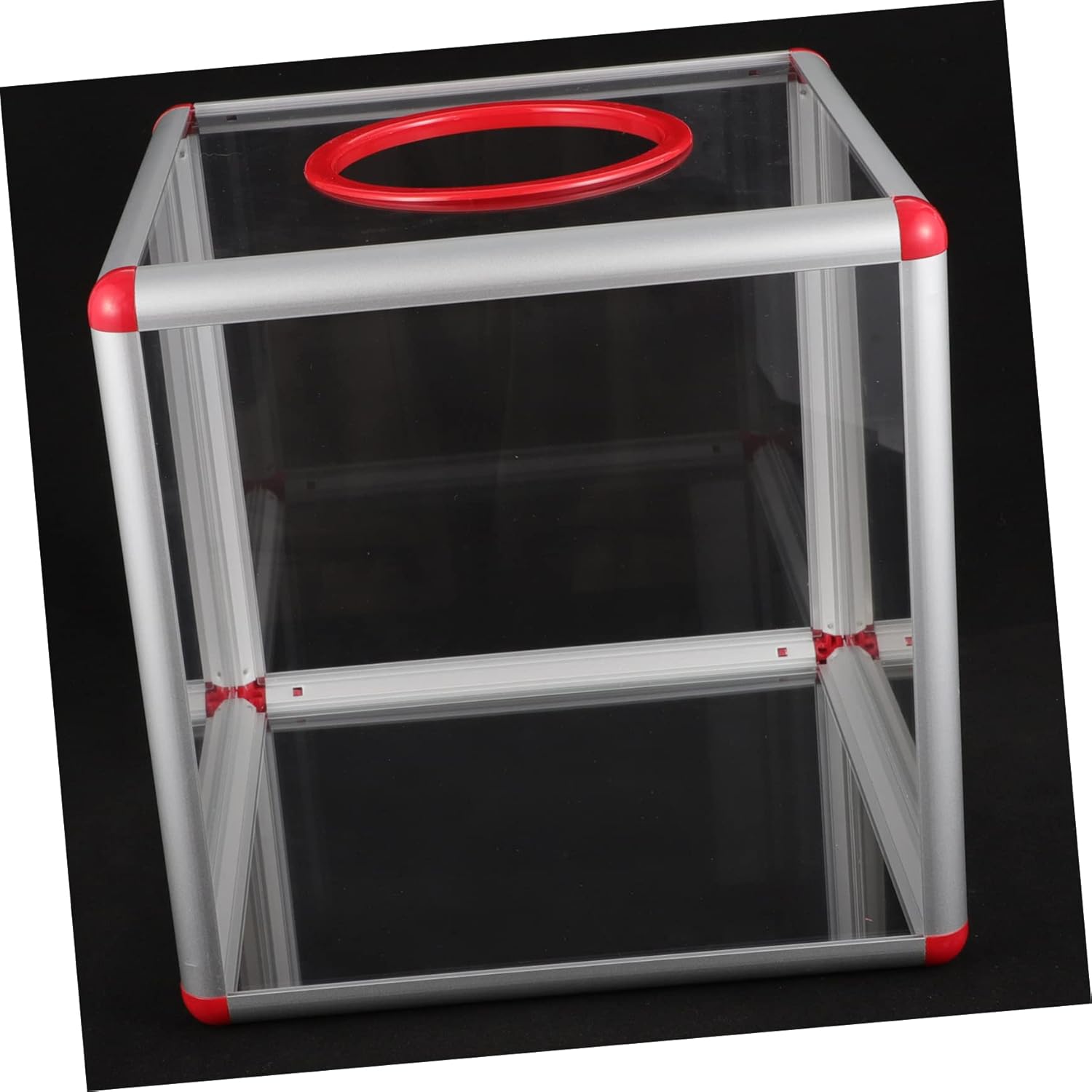 Multi-functional Raffle Ball Game Case Acrylic Party Ballot Box Lockable Great for Office Annual Meeting