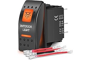 Nilight UTV Interior Light Rocker Switch: Illuminate Your Ride