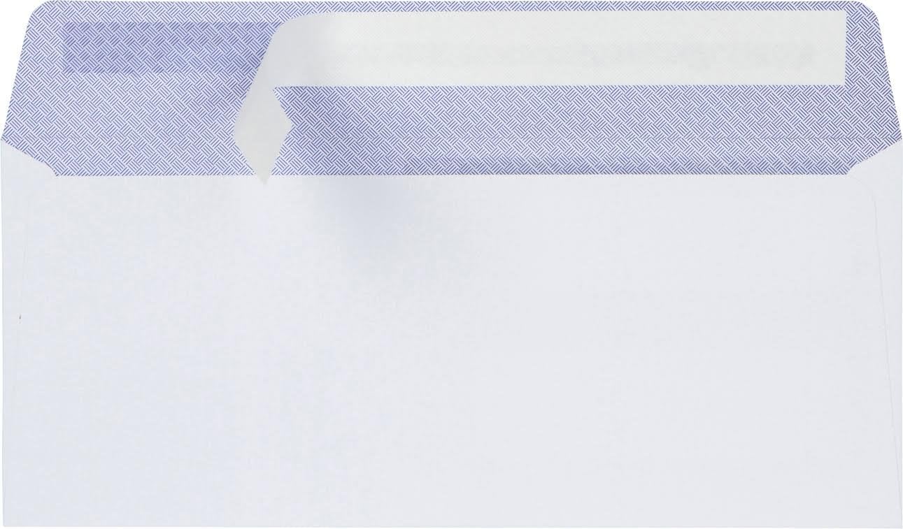 #10 Double Window Envelopes - 550 Per Box - SELF SEAL - Security Envelopes - Designed for Business Statements, QuickBooks Invoices, and Legal Documents - Peel & Seal - 4 1/8" x 9 1/2" - 24 LB