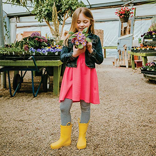 Lone Cone Elementary Collection - Premium Natural Rubber Rain Boots With Matte Finish For Toddlers And Kids, Sunshine Yellow, Toddler 10 #TOP4