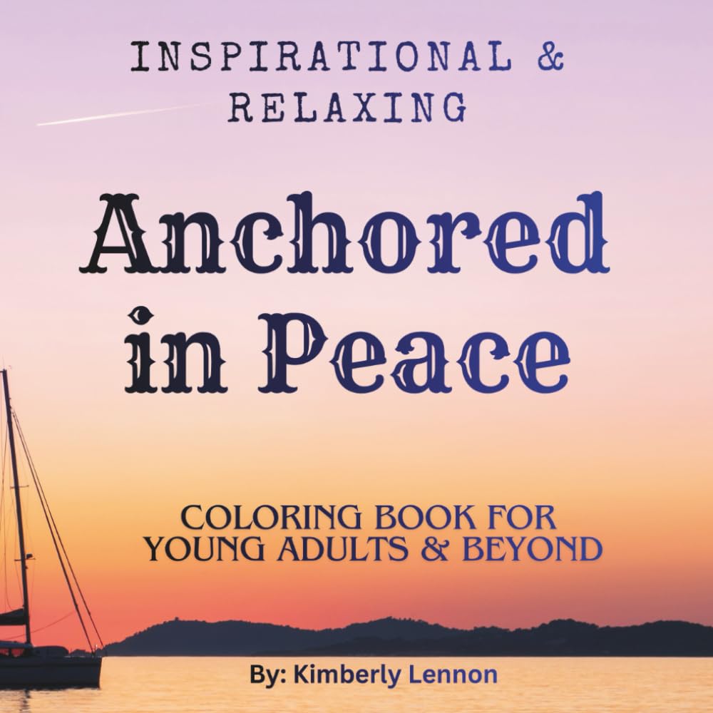 Anchored in Peace: A Gentle Christian Coloring Book for Quiet Reflection