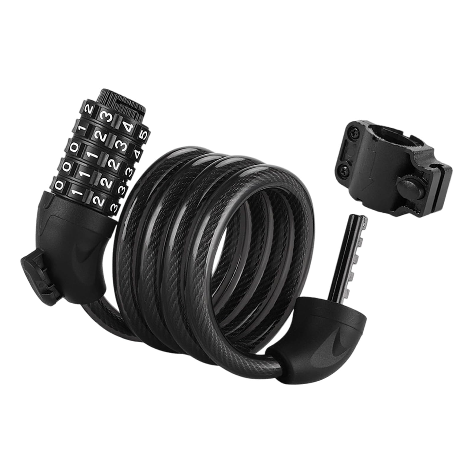 Weatherproof Cycling 120cm Steel Cable with 5-Digit Combination, Anti-Theft Design for Bicycles & Motorcycles Bicycles Bikes & Cycling Gear Motorcycles Bicycle Bike