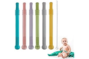 Fu Store Hollow Teether Tube: Must-Have Outdoor Soother for Your Precious Little One!