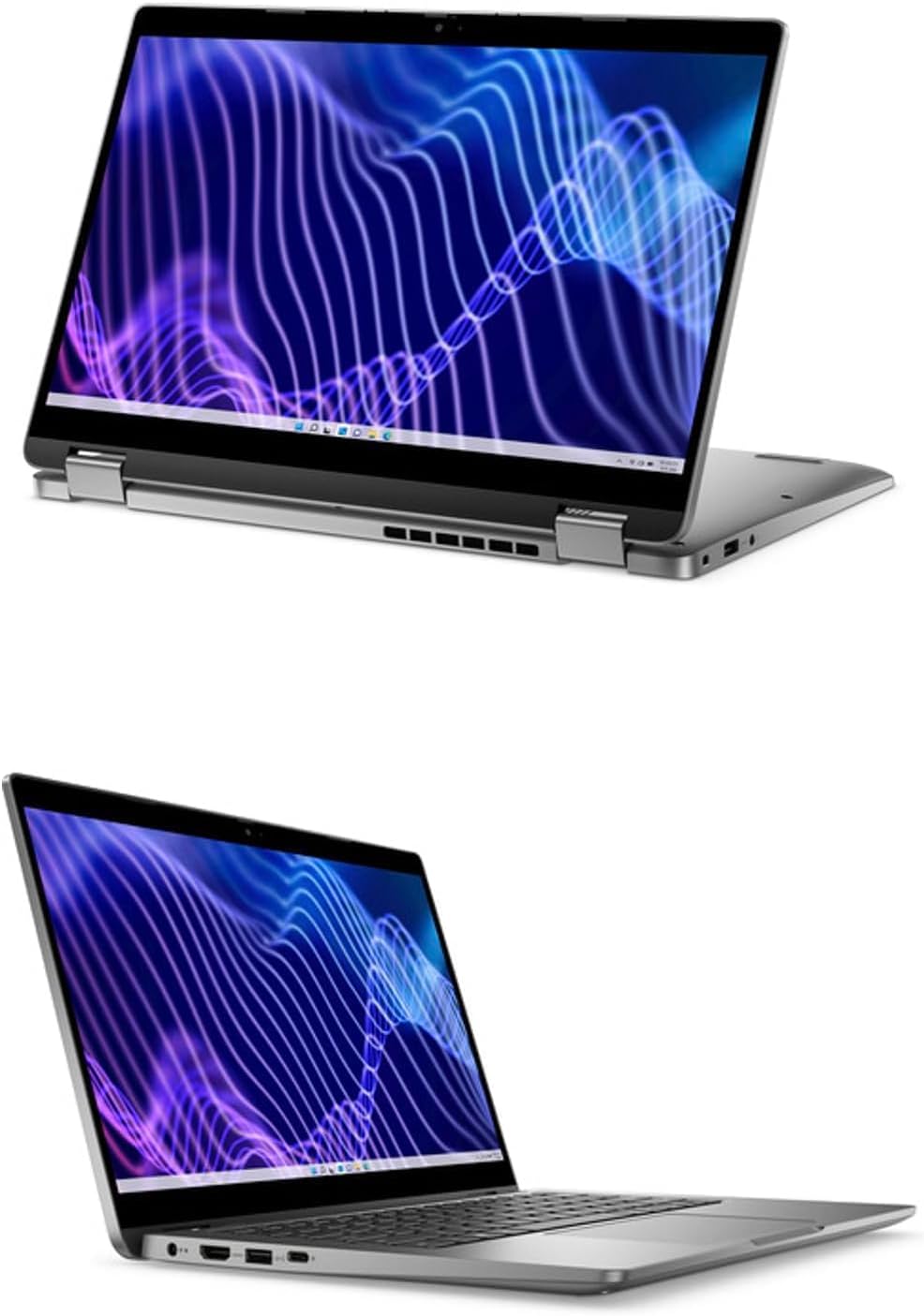 Dell Latitude 3340 Business 2-in-1 Portable Laptop 13.3" Touchscreen IPS FHD Display (Intel i5-1335U, 16GB LPDDR5, 512GB PCIe SSD, Backlit KB, WiFi 6E, Webcam, Bluetooth 5.3, Win 11 Pro)
