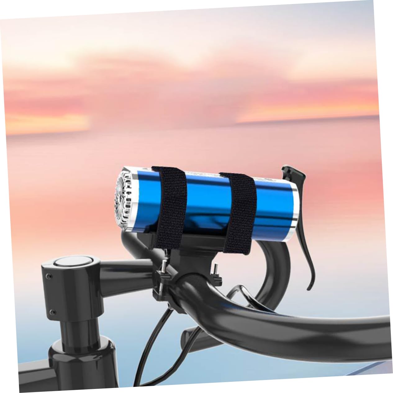 VICASKY Bike Handlebar Bracket for Flashlight Accessories Durable Mounting Rack for Mountain Biking Lightweight Design Skid Resistant Stable Support