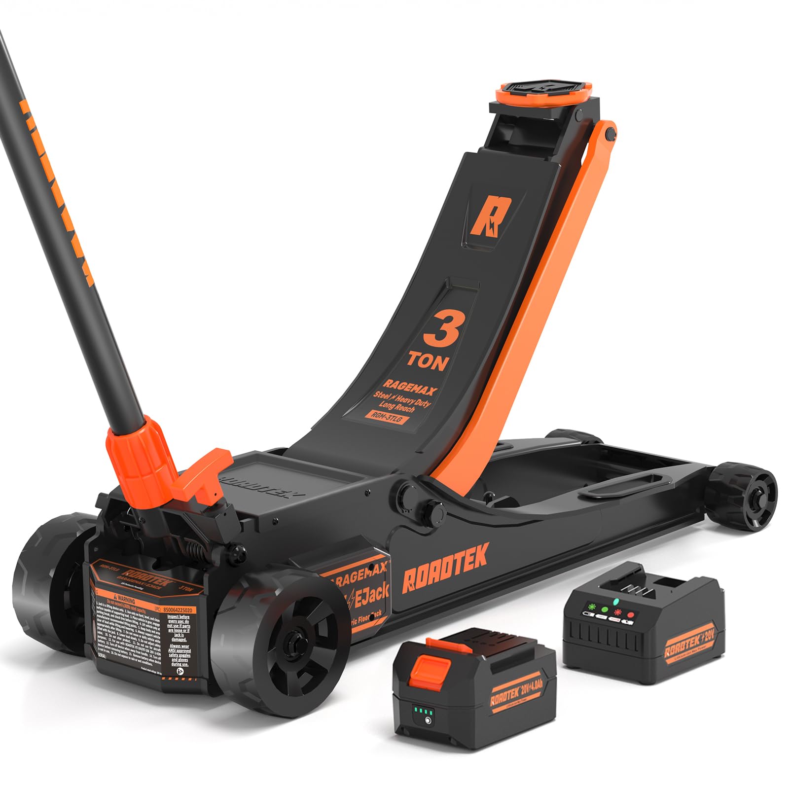 Amazon.com: ROADTEK 3 Ton Electric Floor Jack, Low Profile Jack