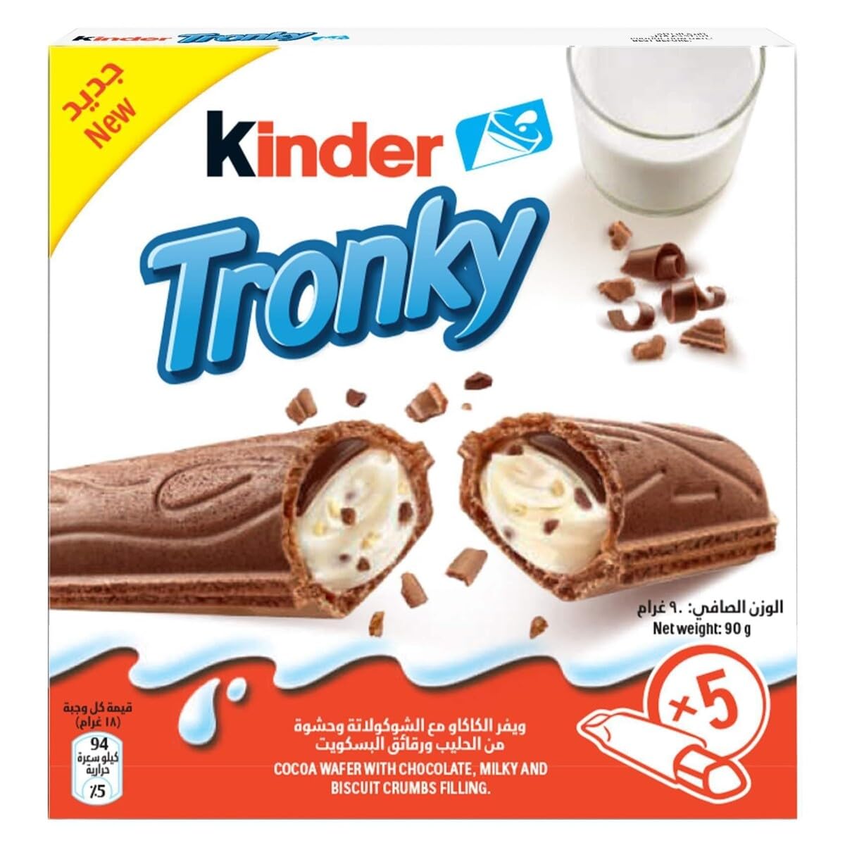 Kinder Tronky Chocolate, 90 g