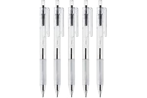 MoMA Polycarbonate Clear Ball Point Gel Pens: Unparalleled Writing Precision and Sophisticated Aesthetics