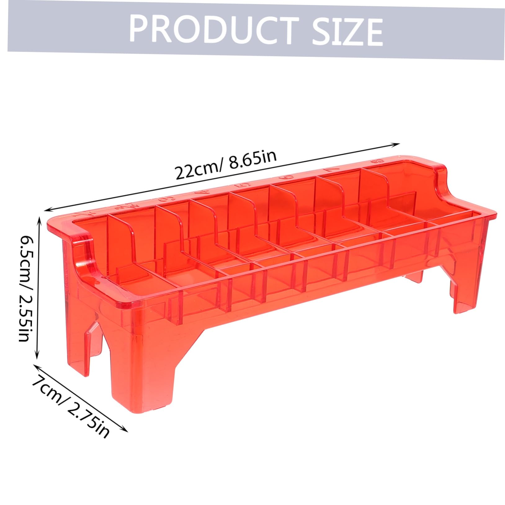 Beavorty Hairdressing Tool Holder Hair Clipper Organizer Box Clipper Guard Organizer Guide Comb