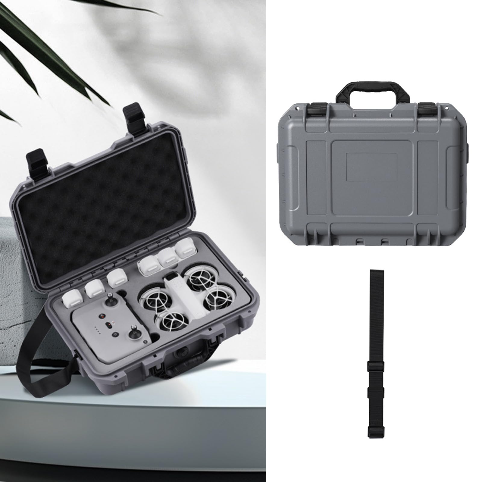 Funda rígida para llevar bolsa de viaje portátil, almacenamiento para accesorios de control remoto