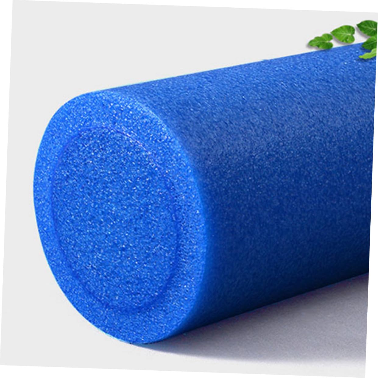 Rodillo de Masaje para Yoga y Fitness de Espuma Azul Eje Exterior de Alta Elasticidad para Mujer, Herramienta de Equilibrio y Recuperación Muscular
