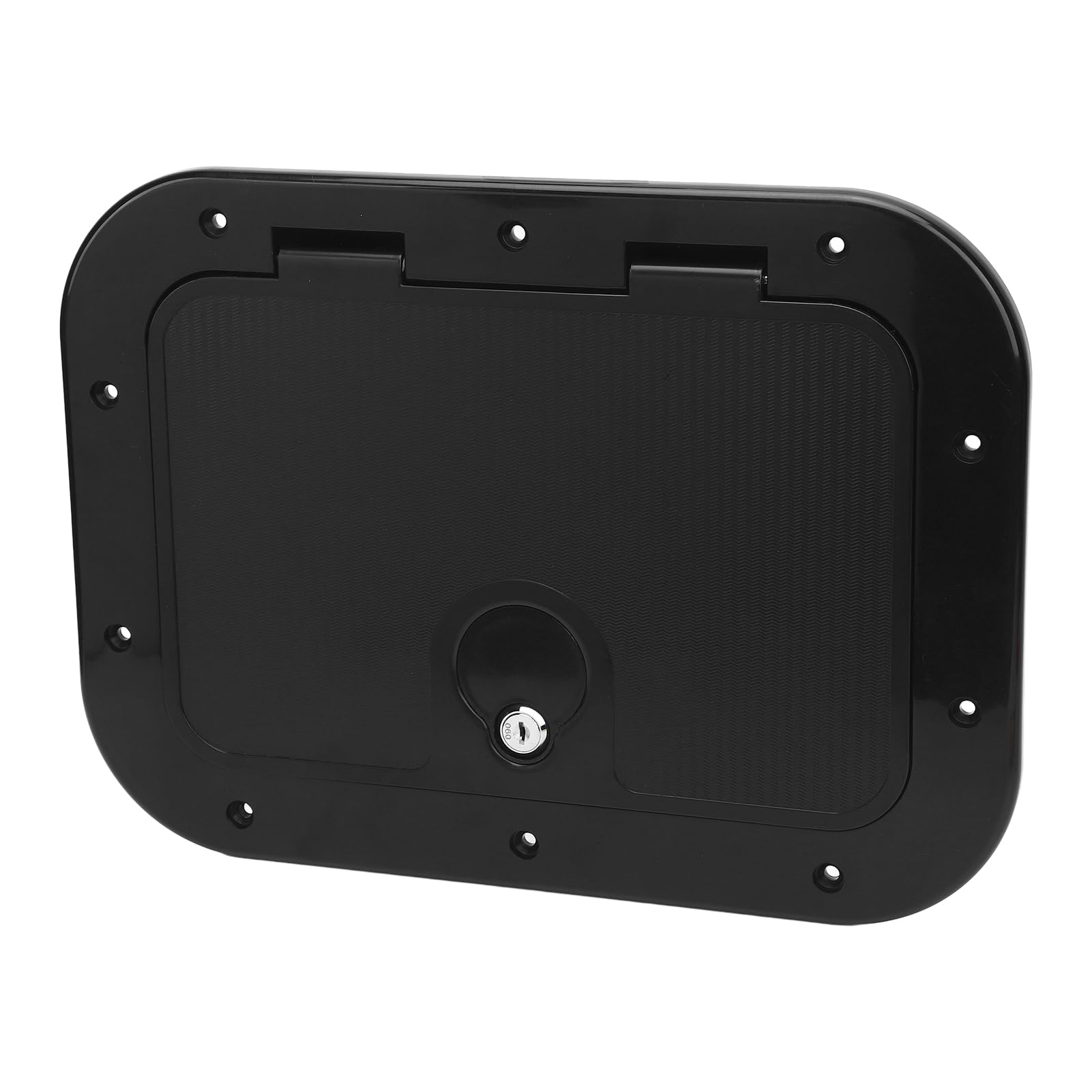 Bnineteenteam Cubierta para Escotilla de Barco, Escotilla de Acceso Marino ABS Resistente, 14,96x11,02 Pulgadas con Cerradura de Seguridad para Yates, Vehículos Recreativos y Pontones