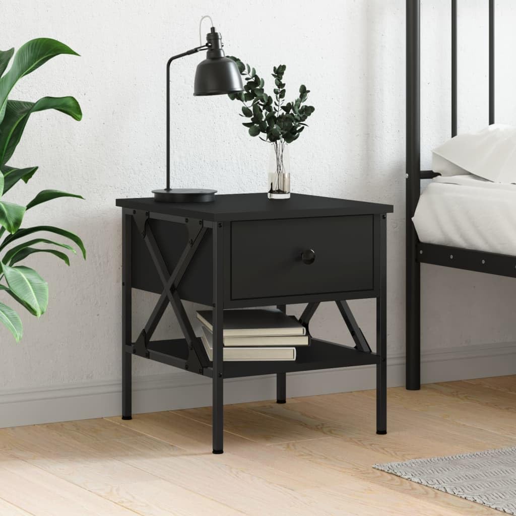Annlera Comodini a Muro 2 pz Rovere Fumo 50x36x40 cm Comodini Sospesi Comodino Camera Da Letto Armadietti Laterali Mobili Da Letto Mobiletto Multiuso Comodino Moderno Per Camera Da Letto