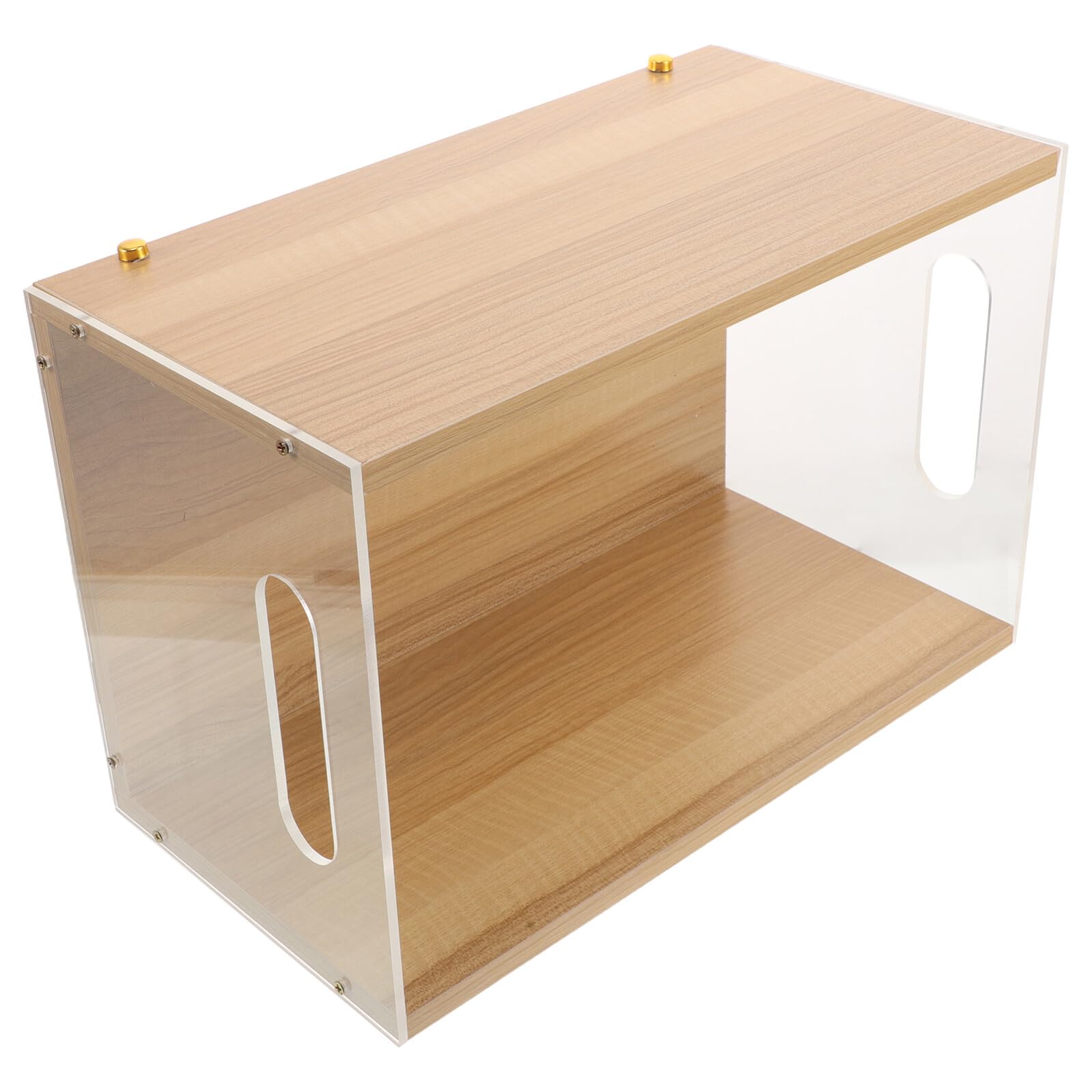 SHINEOFI Rollbare Bücheraufbewahrungsbox 38x25cm mit Griffen Mobiler Organizer für Schulbücher Ordner und Zeitschriften im Schülerzimmer und Klassenzimmer