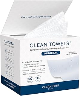 Clean Skin Club XL Biobased Face Towels: Soft, Ecz - Expert Review | Wild Nature Journey