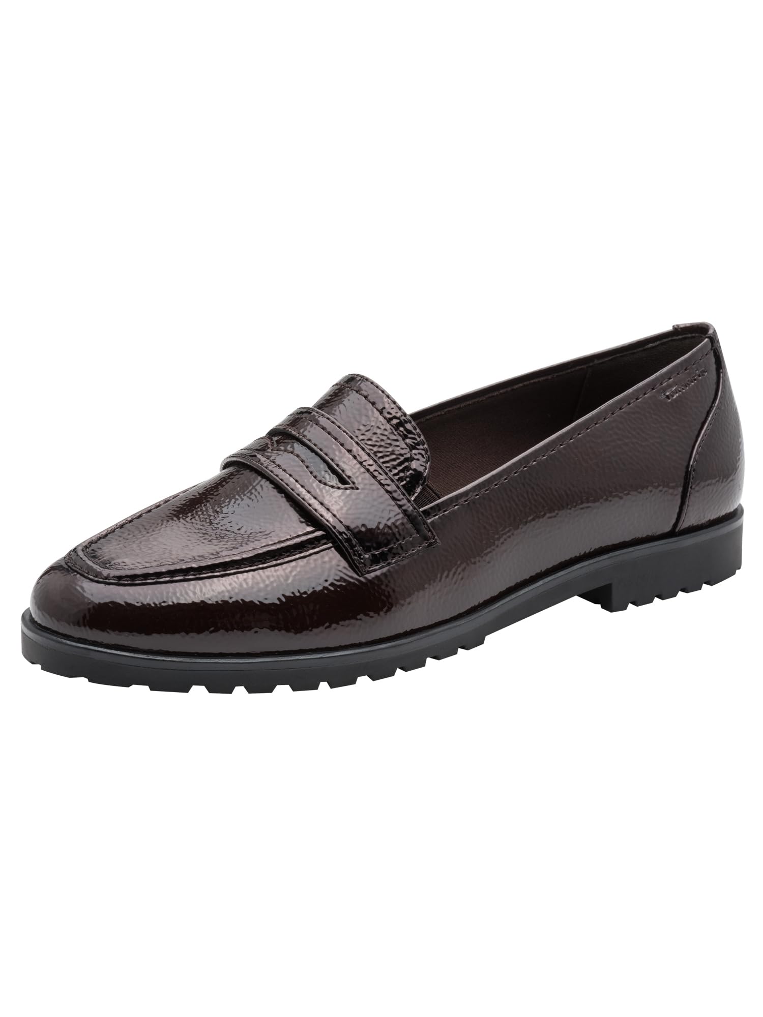 Tamaris Loafers Women's Brown Patent Size 37 (4)