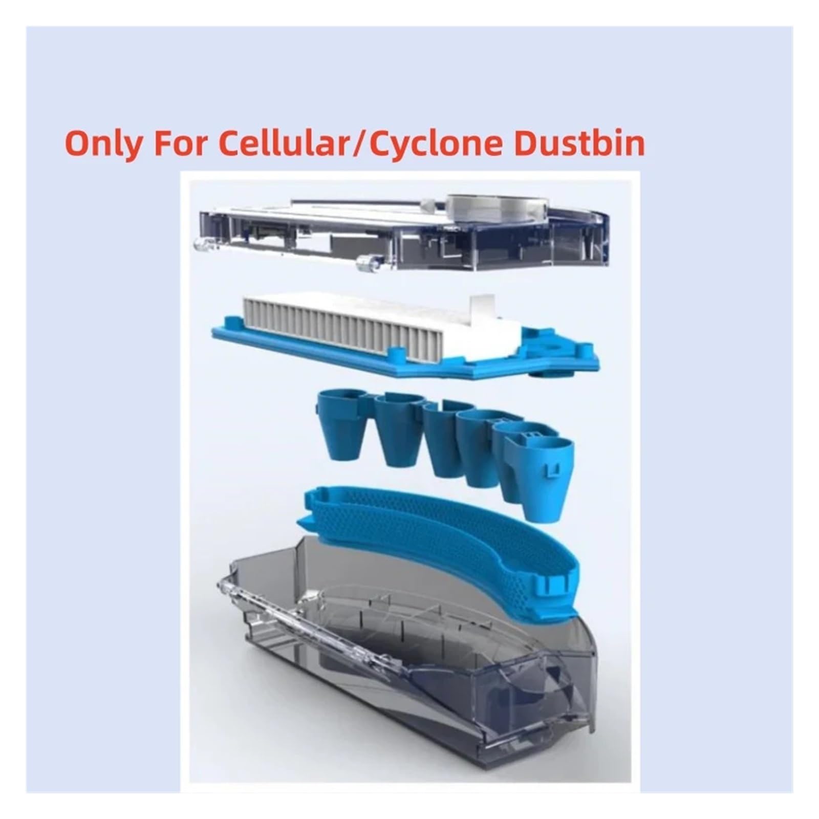 HEPA Filter .Compatible For ILIFE A9s A80 Pro A80 Max A80 Plus L100 A10S. Robotic Vacuum Cleaner Spare Parts High-Performance Filter