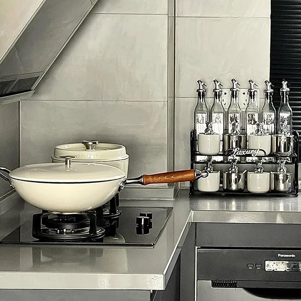 セラミックソースセット家庭用キッチンソースボトル収納ボックス