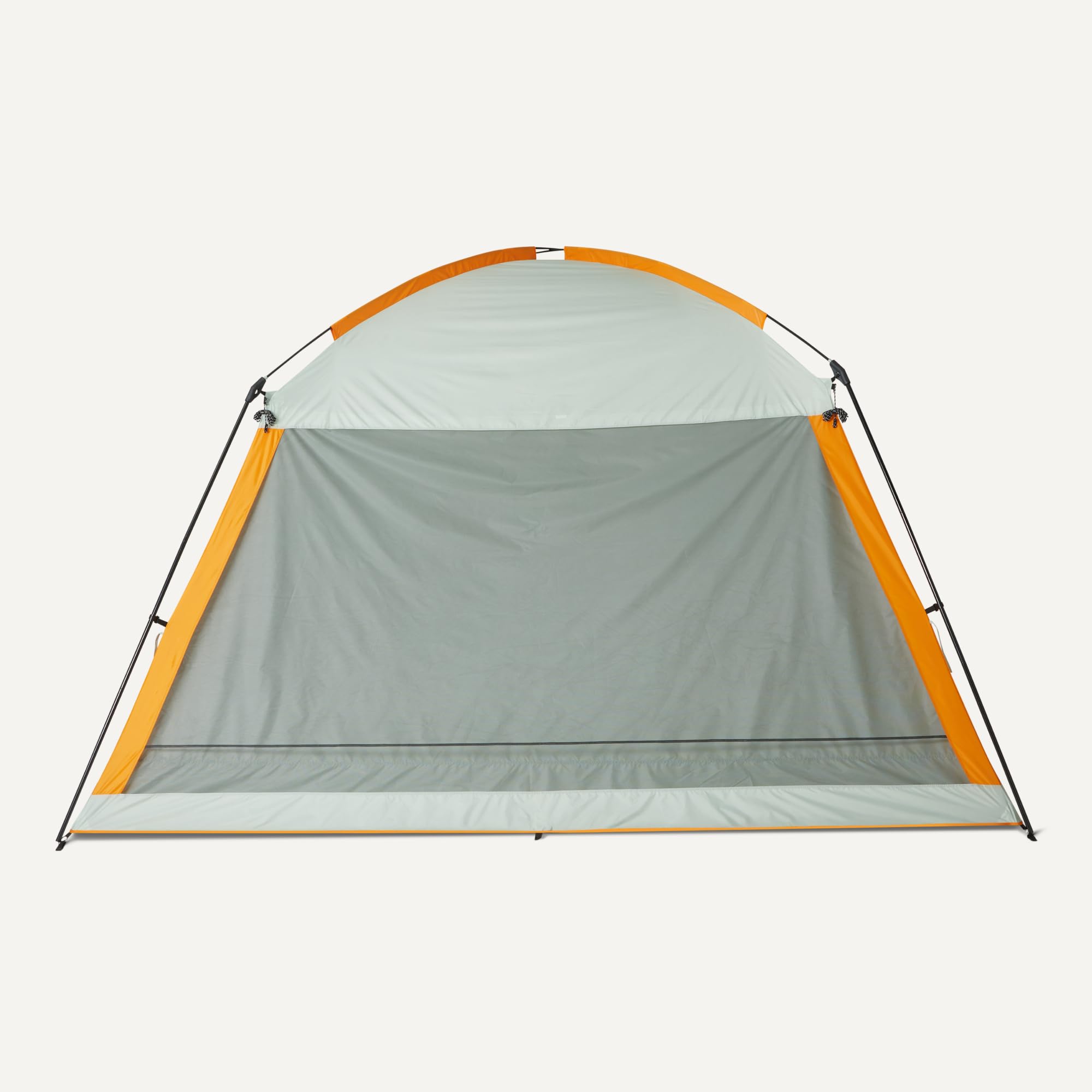 Amazon Basics Tenda a baldacchino schermata, Grigio e arancione, 381cm x 381cm x 262cm