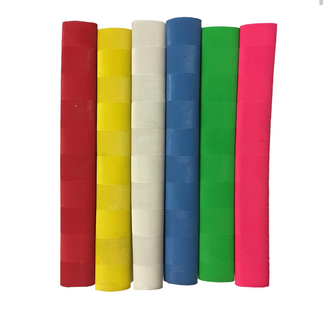 Kalindri Sports Impugnatura per mazza da cricket, multicolore, confezione da 5 (design a polpo