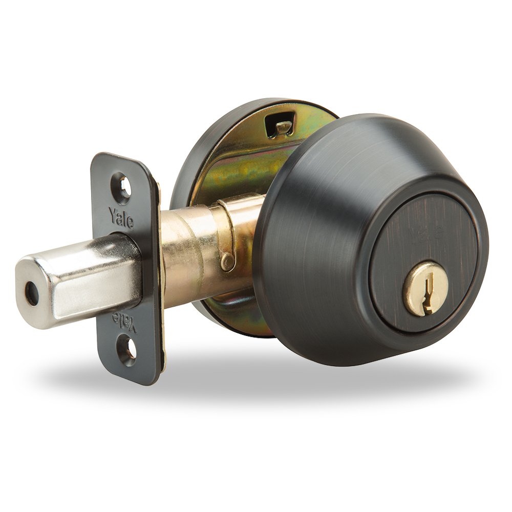 Edge Series Deadbolt in Oil Rubbed Bronze - Single Cylinder