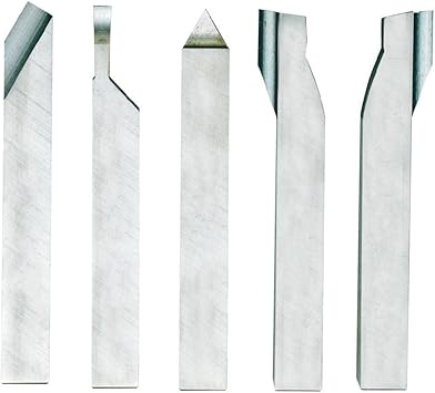 Proxxon 24530 5 piece cutting tool set 8 x 8 x 80 mm, silver