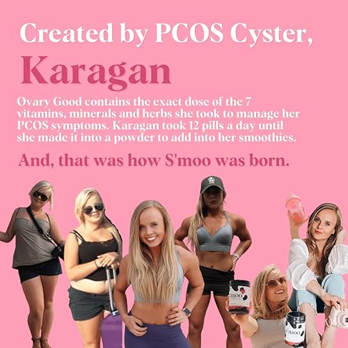 Miniatura 6 de S'moo Ovary Good - Sin sabor  Suplemento de SOP 7 en 1  Multivitamínico de PCOS, mezcla de mio-inositol, equilibrio hormonal para mujeres,
