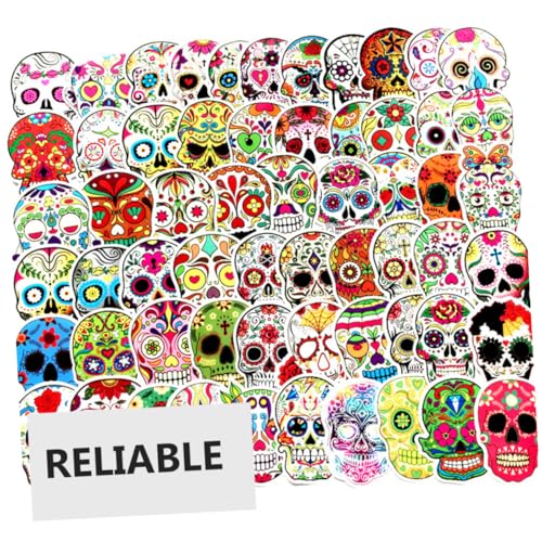 Pegatinas de Terror para Moto y Maletas: Decoración de Halloween Impermeable 5