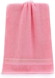 MEKPAM 2 Piezas De Toallas para El Hogar, Suaves, Absorbentes, Sin Pelusa, De Algodón Puro, para Lavarse La Cara, para Adultos, Color Rosa Claro