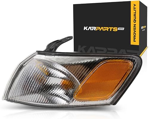 Miniatura 6 de Para Toyota Camry 1997 1998 1999 Conjunto de luz de direccionalesquina del lado del conductor y del pasajero  Par  Delantero  Esquina del