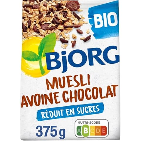 Muesli Avoine Chocolat Bio BJORG Cover