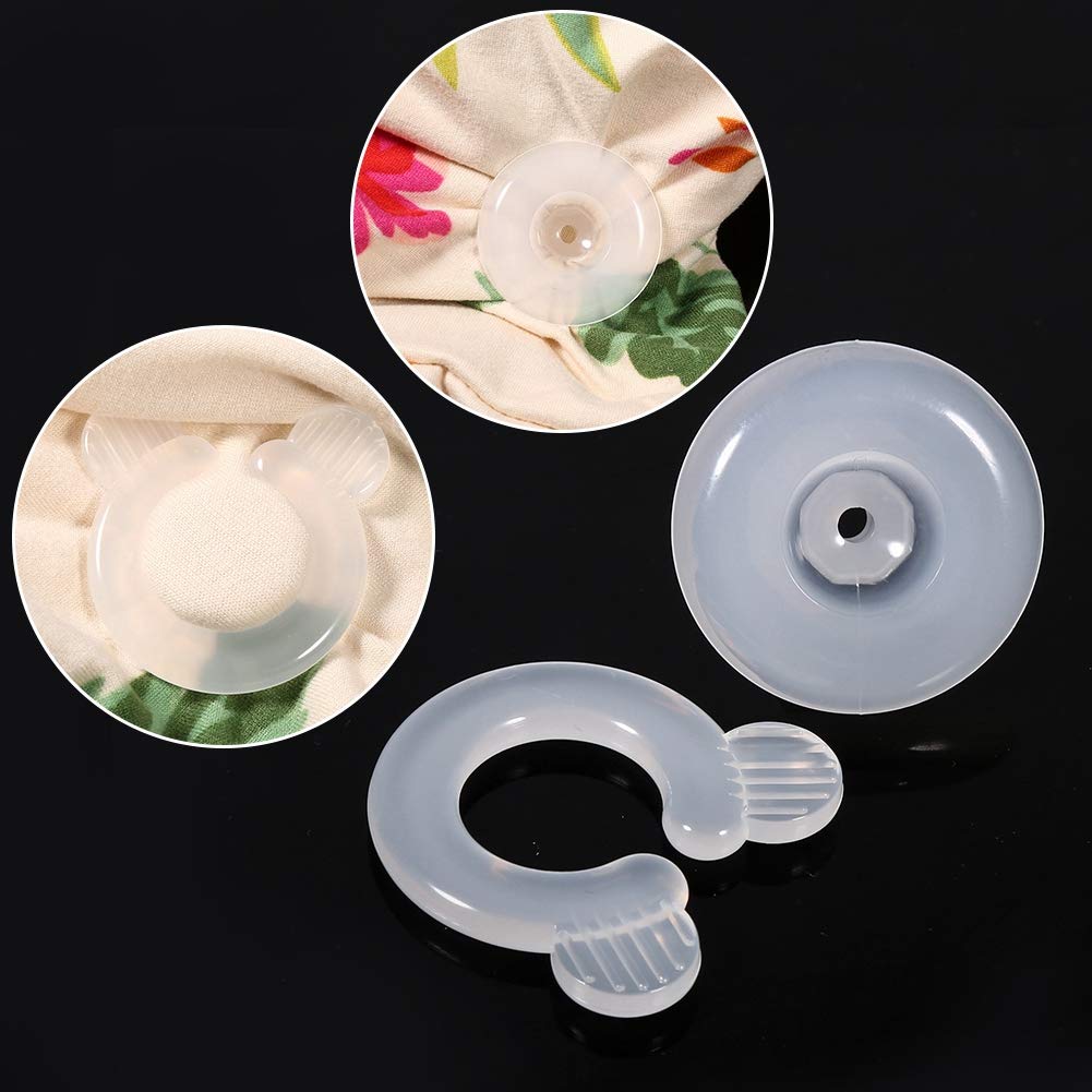 Ferma Copripiumino | 20 Pezzi Grigi | Clip Per Fissare Lenzuola E Coperte | Anti-scivolo - Foto 9