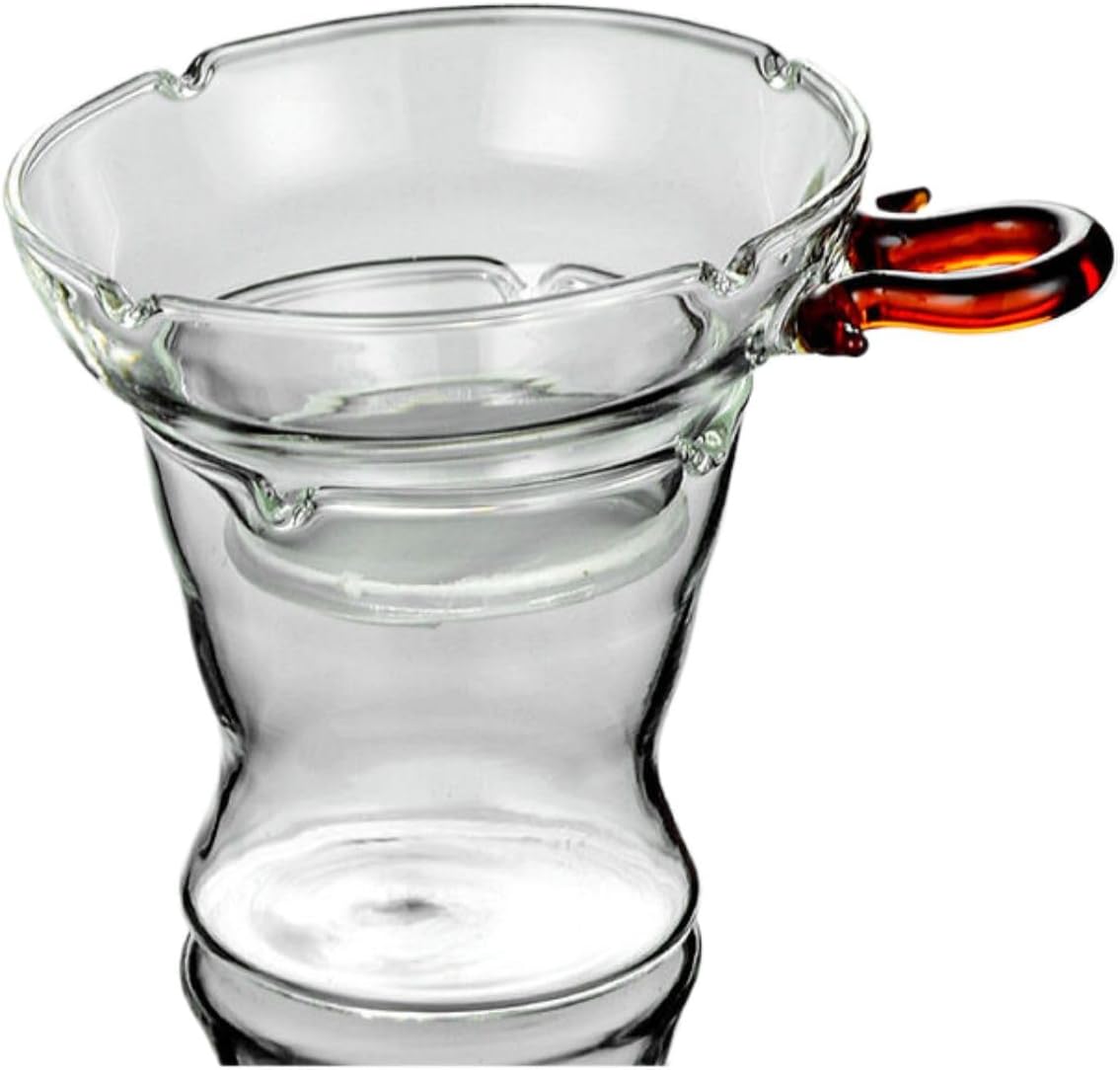 DFSHGDF589一耐热 Glass Tea Infuser Bottle Tea Cup 玻璃茶漏 Strainers for Make tea Tea,托茶滤茶叶过滤网泡茶器分离器茶隔陶瓷茶具茶杯配件