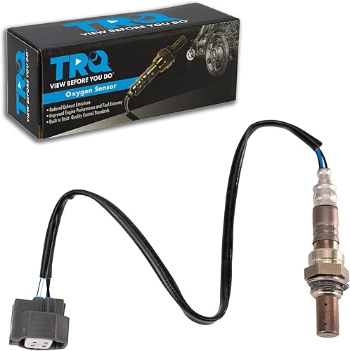 Vista 320 de TRQ Sensor de Oxígeno O2 de 4 Hilos de Banda Estrecha Compatible con VW Atlas 2.0L 2018-21, VW GTI 2.0L 2016-18, Audi A3 Quattro 2.0L 2015-18, VW