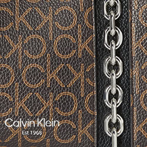 Image of Calvin Klein Womens Adeline Triple Compartment Satchel