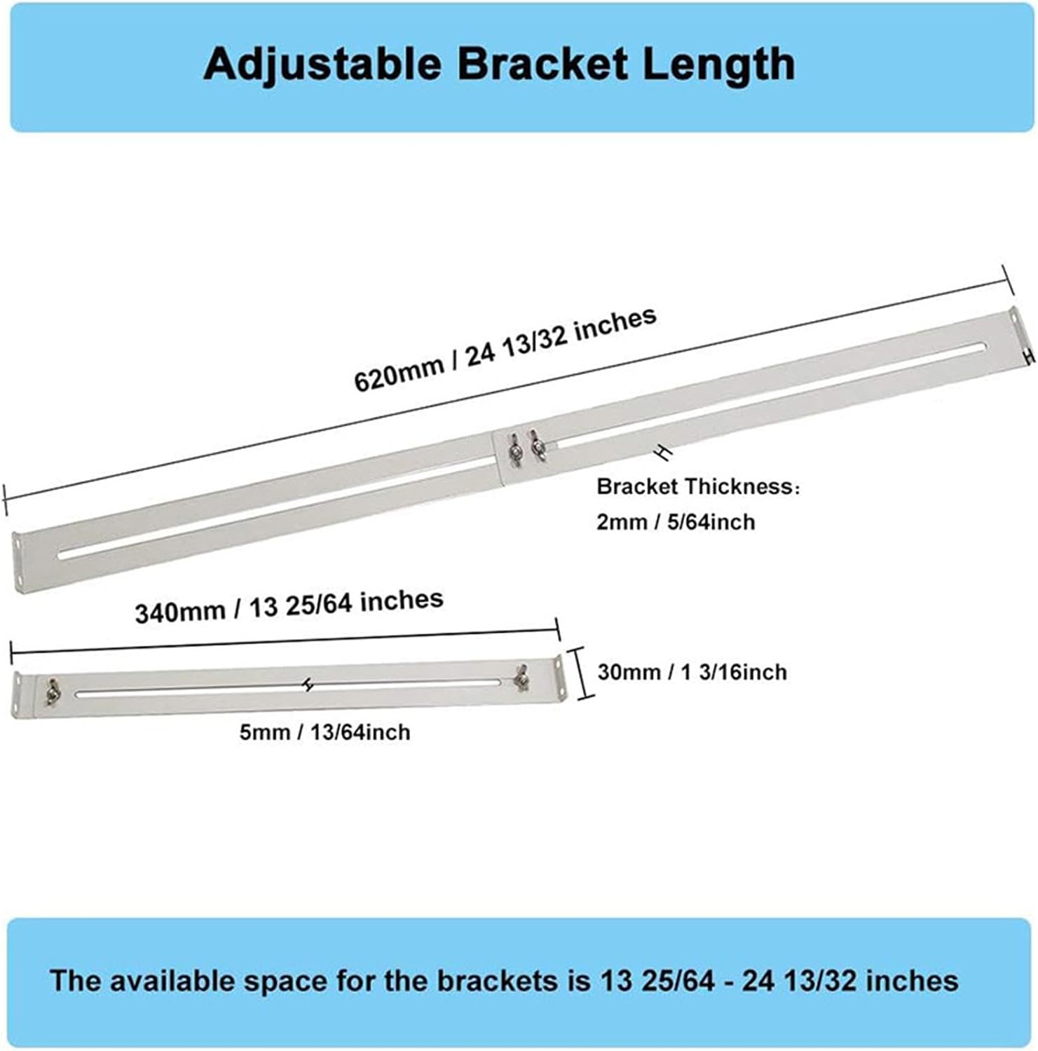 Drawer Repair Bracket, Bottom Support with Quick Release, Strong Hold | Cabinet Drawer Bottom Reinforcement for Reinforcing Repairing Wooden Chipboard Kitchen Dresser Cabinet