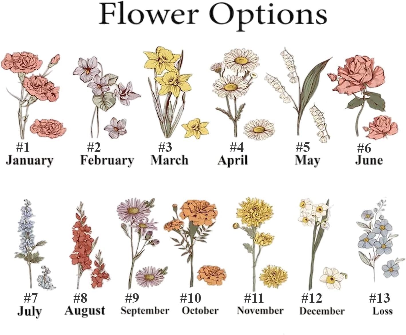 NAZENTI - Custom Grandma Mom Gardens Birth Month Flower Sweatshirt For Women, Mama Gifts For Birthday Mothers Day Christmas - Image 6