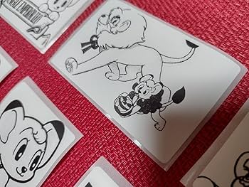 Amazon | 手塚治虫 ジャングル大帝レオ全長8cm防水加工シール 8枚